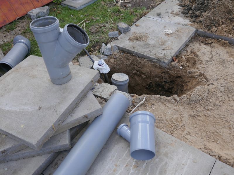 Plumbing Drain Installation detail